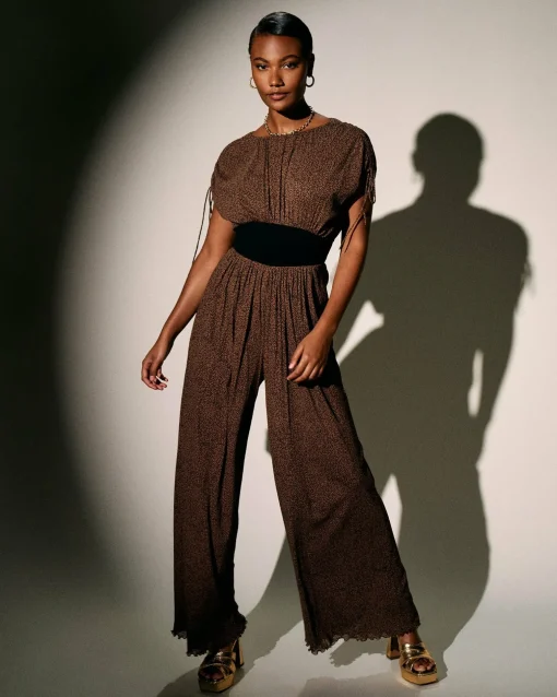 Andra Mesh Jumpsuit