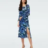 Dvf Corinne Dress In Dragon Dance
