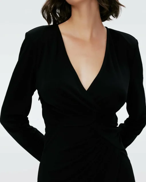 Dvf Nevine Dress In Black