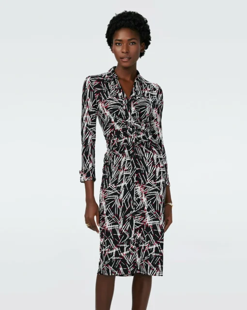 Dvf Sheska Midi Dress In Matches