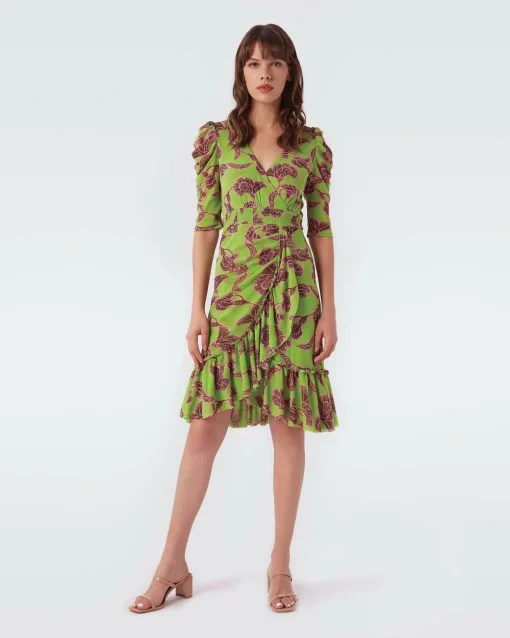 Eldoris Midi Mesh Dress