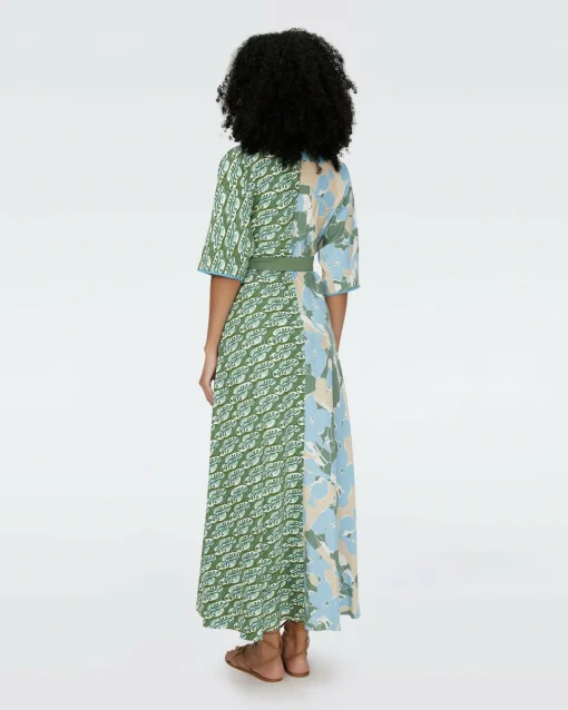Eloise Faux Wrap Maxi Dress
