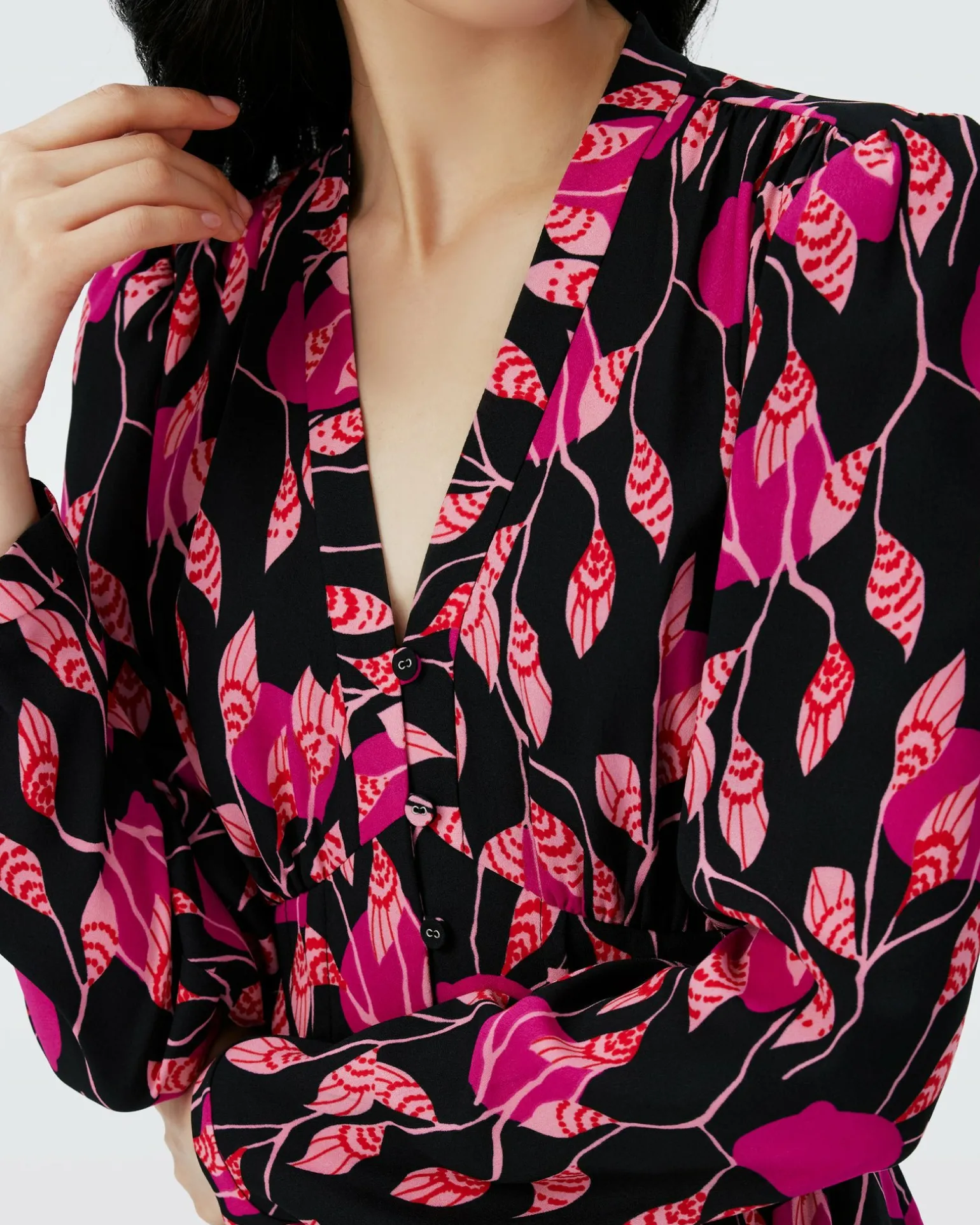 Erica Long Sleeve Midi Dress