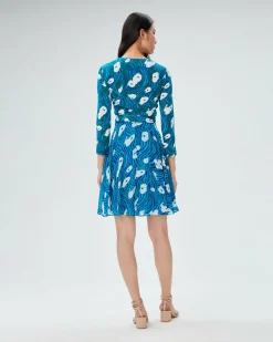 Irina Silk Jersey Wrap Dress