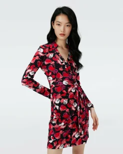 Jeanne Silk Jersey Wrap Dress