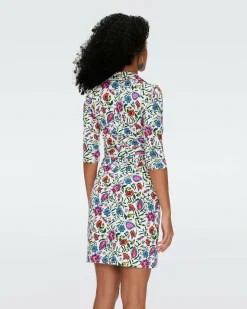 Jeanne Silk Jersey Wrap Dress