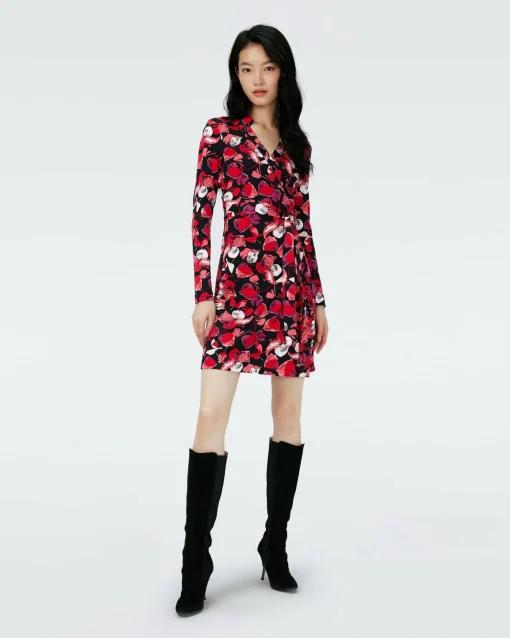 Jeanne Silk Jersey Wrap Dress