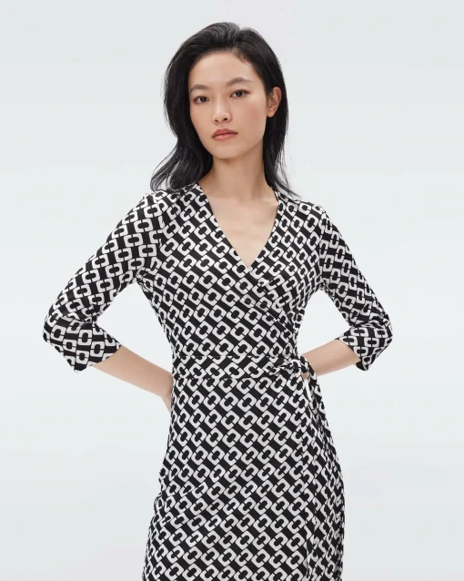 Julian Silk Jersey Wrap Dress