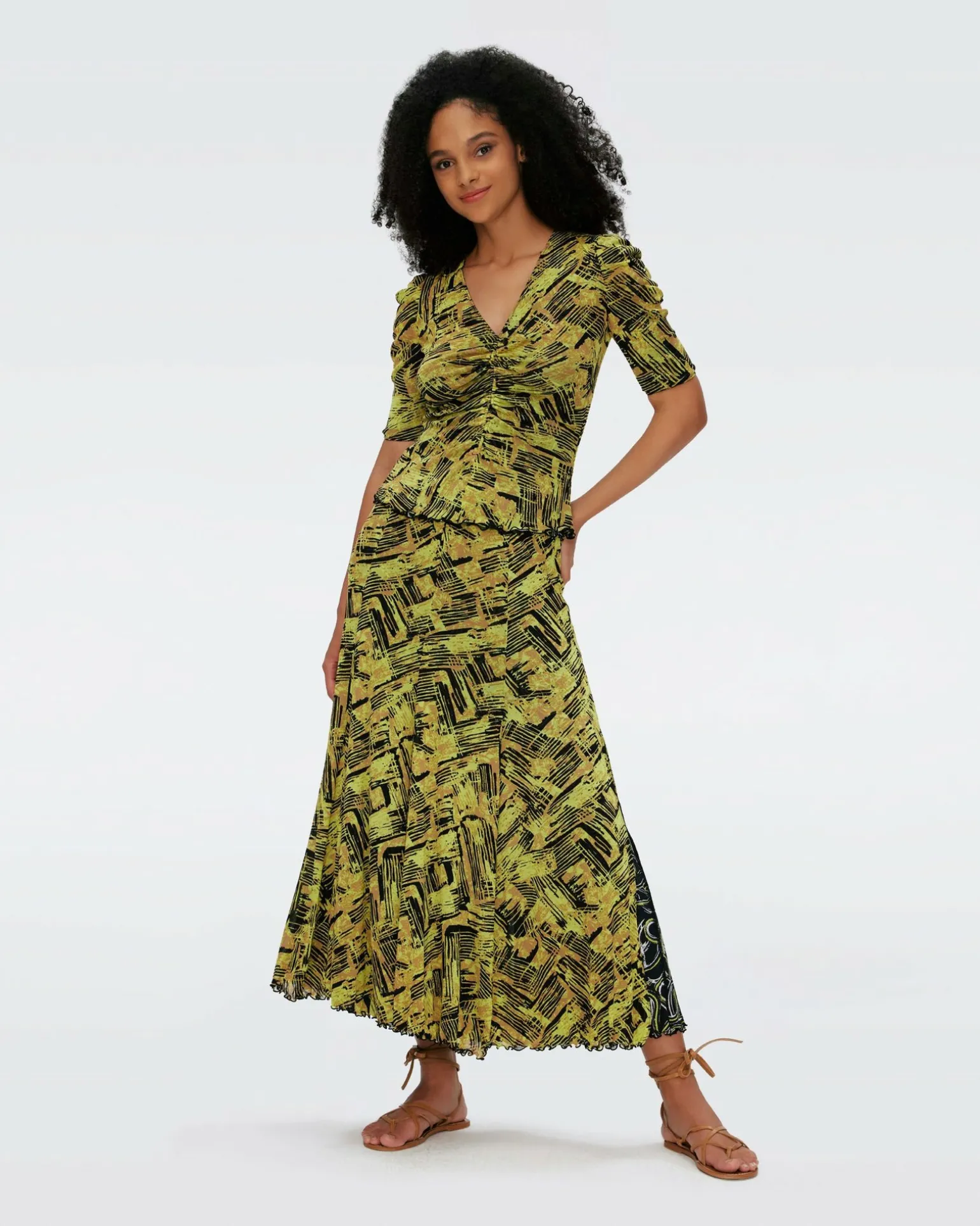 Louis Reversible Mesh Skirt