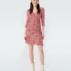 Marcelle Pleated Mesh Dress