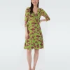 Merlot Knee-Length Mesh Dress