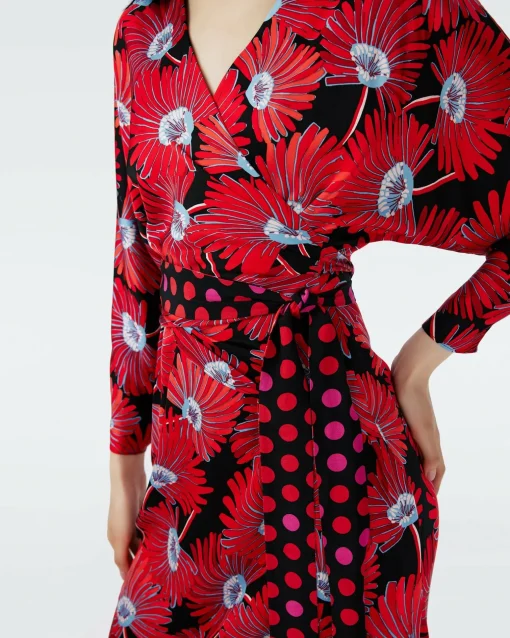 Mikah Faux Wrap Dress