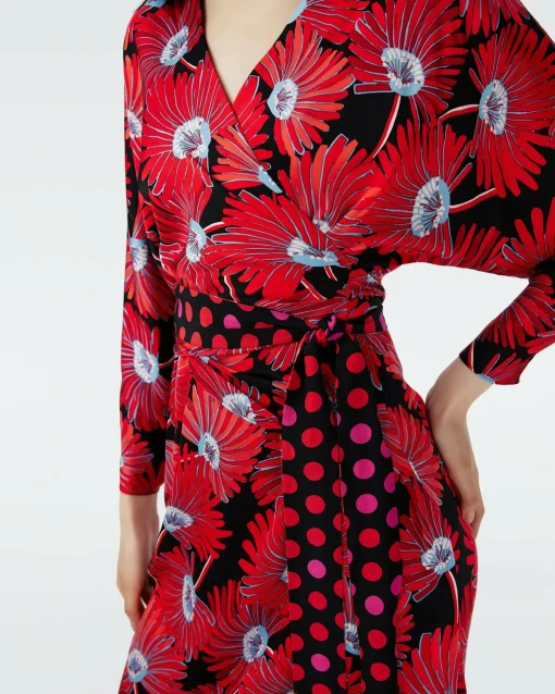 Mikah Faux Wrap Dress
