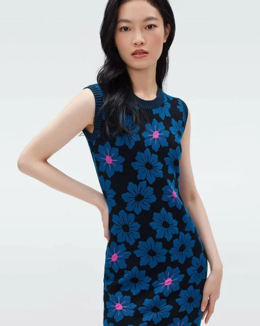 Mylo Knit Jacquard Dress