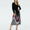 Reiko Faux Wrap Dress