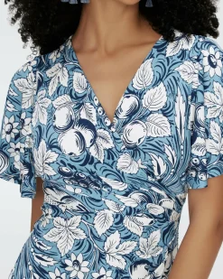 Zetna Wrap Dress