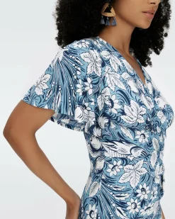 Zetna Wrap Dress